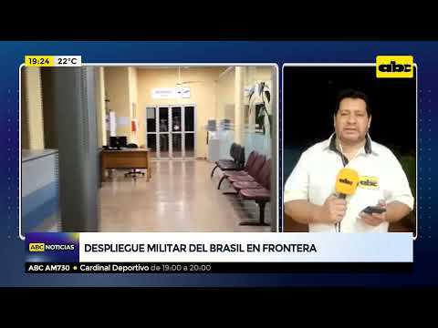 Despliegue militar del Brasil en frontera