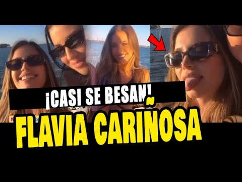 FLAVIA LAOS CASI BESA A OTRA MUJER EN FIESTA DE YATE EN MIAMI