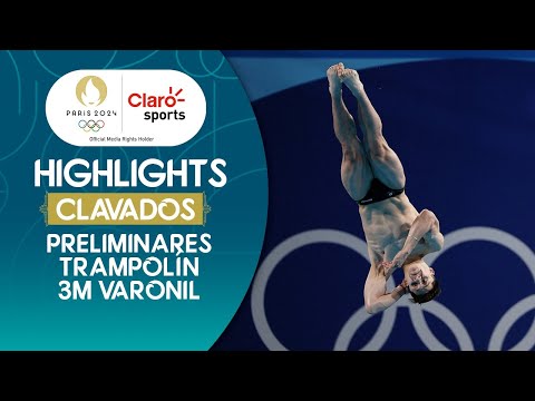 Clavados #Paris2024 | Preliminares trampolín 3m varonil | Highlights