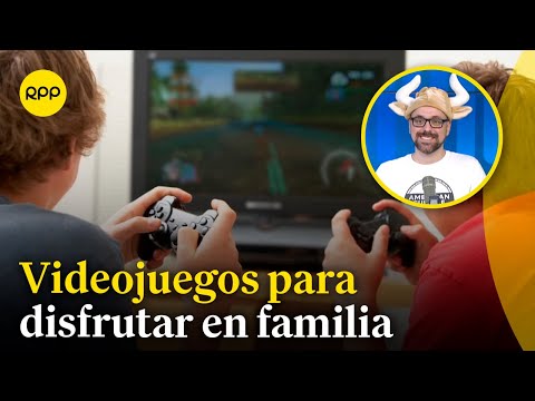 ¿Qué videojuegos se pueden disfrutar en familia?
