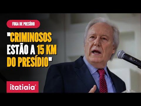 CRIMINOSOS ESTÃO A 15 KM DO PRESÍDIO, DIZ LEWANDOWSKI SOBRE FUGA