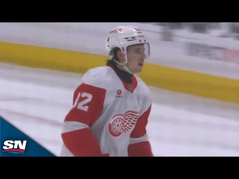 Red Wings Marco Kasper Rips Home First Career NHL Goal