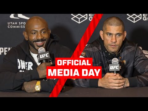 Its a Fight, Anything Can Happen | Main Event Media Day | UFC 307