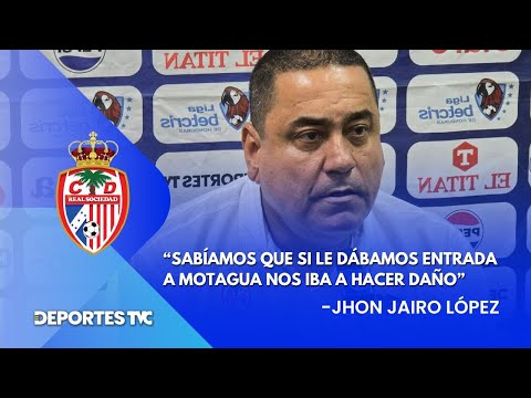 Jhon Jairo López lamenta la derrota vs Motagua y revela hasta cuando estará en el equipo