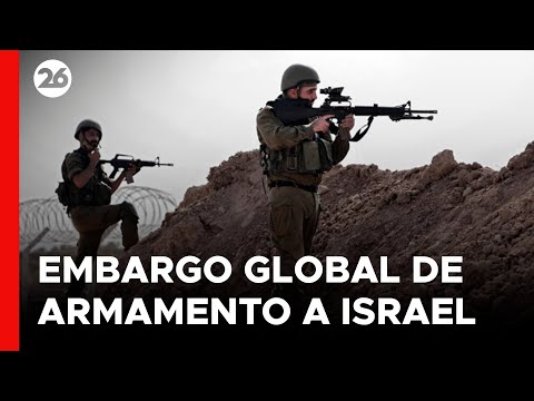 Solicitan un embargo mundial de armas contra Israel