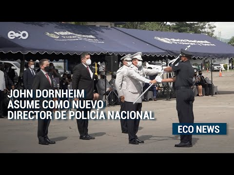 John Dornheim asume como nuevo director de la Policía Nacional | ECO News