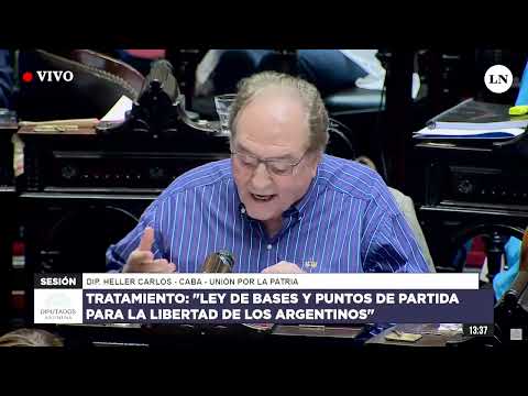 Carlos Heller: “Es una falsedad que eliminando las restricciones va a venir la prosperidad”