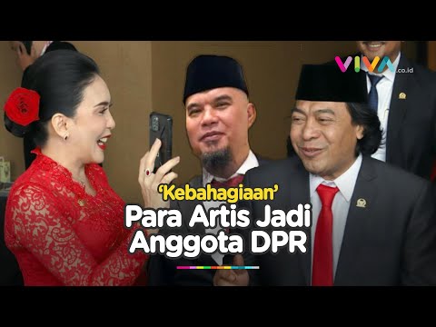 Sejumlah Artis Resmi Jadi Anggota Dewan: Dari Ahmad Dhani hingga Komeng!