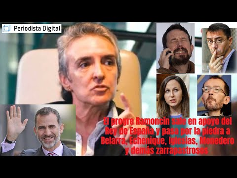 El progre Ramoncín sale en apoyo del Rey y vapulea a Belarra, Echenique, Iglesias y Monedero