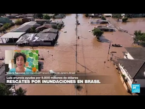 Informe desde Río de Janeiro: Gobierno de Brasil anuncia medidas para reconstruir Río Grande do Sul