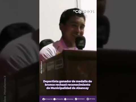 Deportista rechaza reconocimiento de alcalde |  #perú