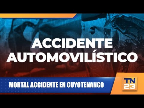 Mortal accidente en Cuyotenango