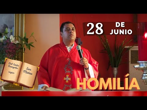 EVANGELIO DE HOY viernes 28 de junio del 2024 - Padre Arturo Cornejo