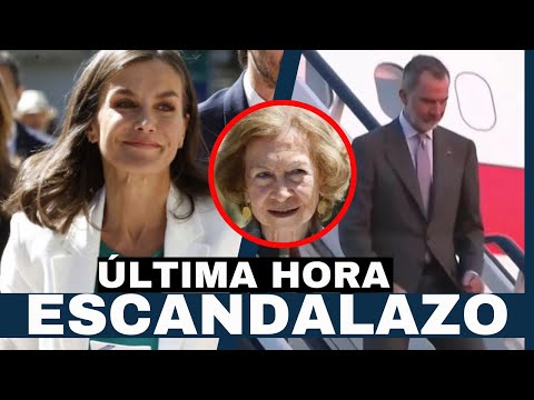 LA REINA LETIZIA APARECE en 'MODO SOLTERA' tras VIAJE DEL REY FELIPE VI y ¡LA REINA SOFI?A ESTALLA!