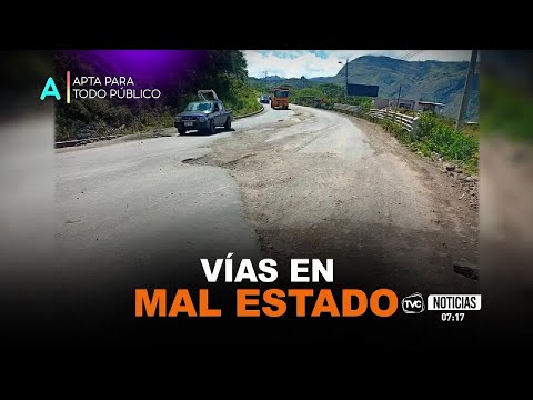 Ecuador: cerca del 50 % de las vías se encuentran en mal estado