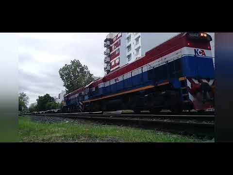 Tren Bobinero en Villa Urquiza (15): Con locomotoras General Motors GT-22