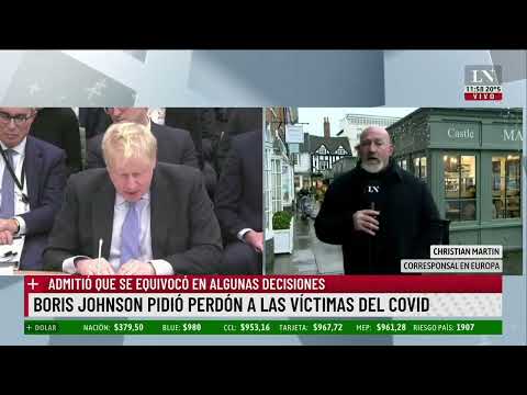 Boris Johnson pidió perdón a las víctimas del Covid; admitió que se equivocó en algunas decisiones