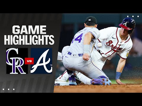 Rockies vs. Braves Game Highlights (9/4/24) | MLB Highlights