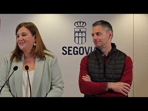 PSOE Segovia. Clara Martín sobre la ubicación del ferial en el antiguo regimiento.  24/4/2024