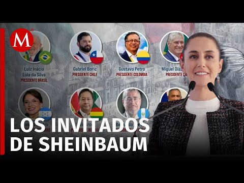 Claudia Sheinbaum anuncia asistencia de mandatarios internacionales a su toma de protesta