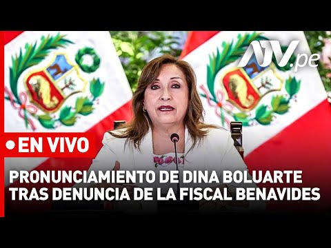 EN VIVO Dina Boluarte responde a fiscal Patricia Benavides tras denuncia por muertes en protestas