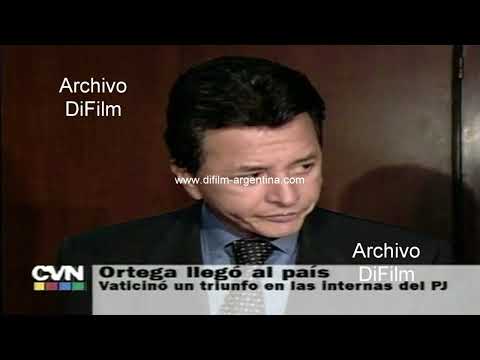 Ramon Ortega reeleccion de Carlos Menem - postulacion de Duhalde 1997