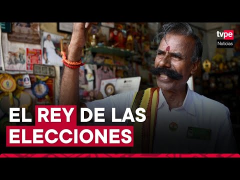 Video | Él es el “Rey de las elecciones” perdidas en India: 238 comicios y ni una victoria