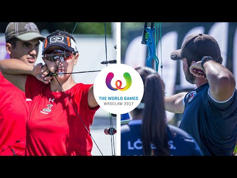 Archery 🏹 Mexico v Colombia – compound mixed team semifinal | Wroclaw 2017 World Games