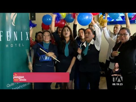 La Guagua Más Linda: Hotel Fénix presenta su guagua deportista ecuatoriano