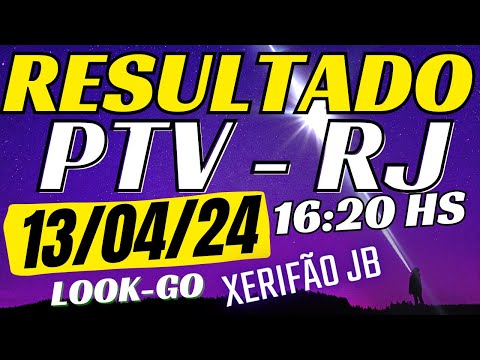 Resultado do jogo do bicho ao vivo - PTV - Look - 16:20 13-04-24