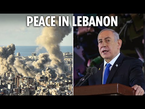 LIVE: View of Beirut as Israel agrees CEASEFIRE with Hezbollah