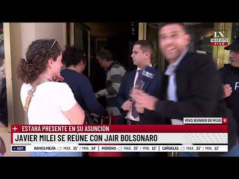 Javier Milei se reúne con Jair Bolsonaro y estará presente en su asunción