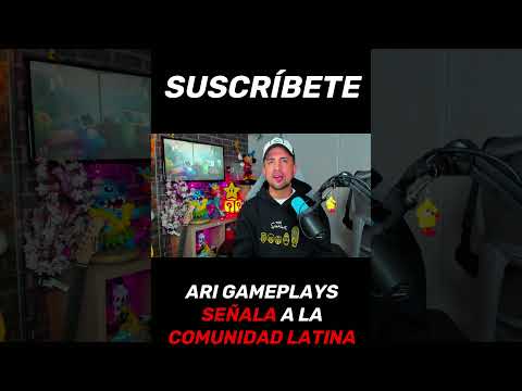 ¡Ari Gameplays señala a los latinoamericanos! #shorts