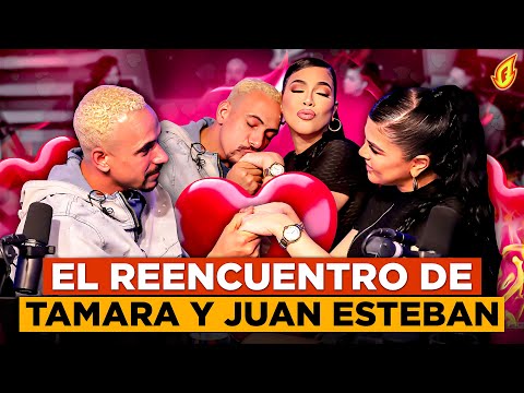 JUAN ESTEBAN Y TAMARA MARTÍNEZ SE VEN DE FRENTE Y SE DICEN SUS VERDADES