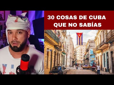 30 CURIOSIDADES de Cuba que no sabías