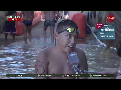 Maratón Villa Urquiza-Paraná: testimonios de los nadadores
