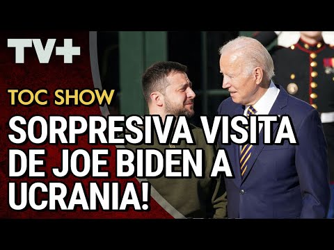 ¡Joe Biden realiza sorpresiva visita a Ucrania!