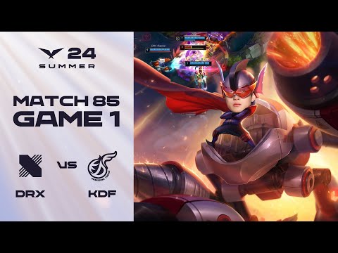 슈갤라 | DRX vs. KDF 게임1 하이라이트 | 08.16 | 2024 LCK 서머 스플릿