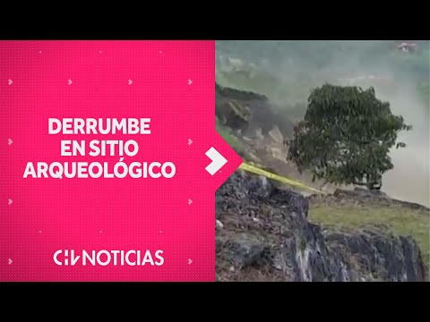 Cierran temporalmente SITIO ARQUEOLÓGICO EN PERÚ tras derrumbe de un muro - CHV Noticias