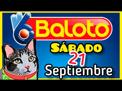 Resultado BALOTO Y BALOTO REVANCHA Sabado 21 de Septiembre de 2024