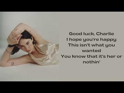 Gracie Abrams-Good Luck Charlie(Lyrics)