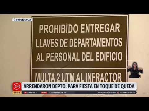 Desenfrenado carrete en Providencia: Alcaldesa llevará caso al SII