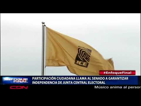 Participación Ciudadana llama al Senado a garantizar independencia de Junta Central Electoral