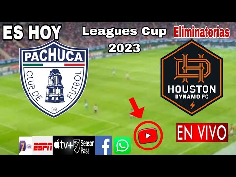 Pachuca vs. Houston Dynamo en vivo, donde ver, a que hora juega Pachuca vs. Dynamo Leagues Cup 2023