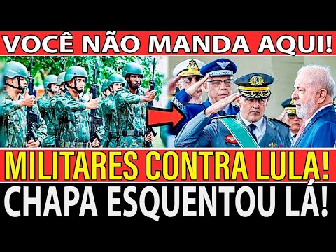 A CHAPA ESQUENTOU!! AUTORIDADES EM ALERTA! QUEREM TIRAR LULA!!!