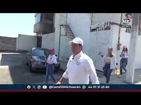 Antonio García Conejo ha recorrido al cien por ciento el Distrito 16 de Morelia