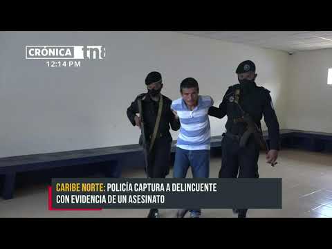 Policía Nacional captura a sujeto señalado por asesinato en Bilwi - Nicaragua