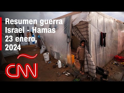 Resumen en video de la guerra Israel - Hamas: noticias del 23 de enero de 2024
