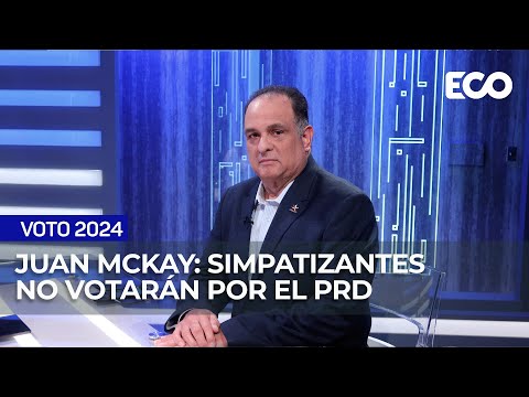 Juan Mckay asegura que mucha gente del PRD no irá a votar | #EnContexto