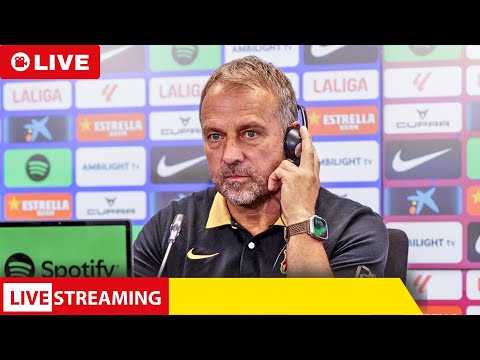 BARÇA LIVE: Hansi Flick’s Pre-Match Press Conference Ahead of Villarreal vs FC Barcelona | LaLiga